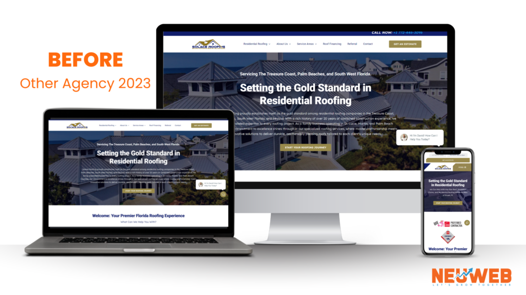 2023 Roofing Web Design