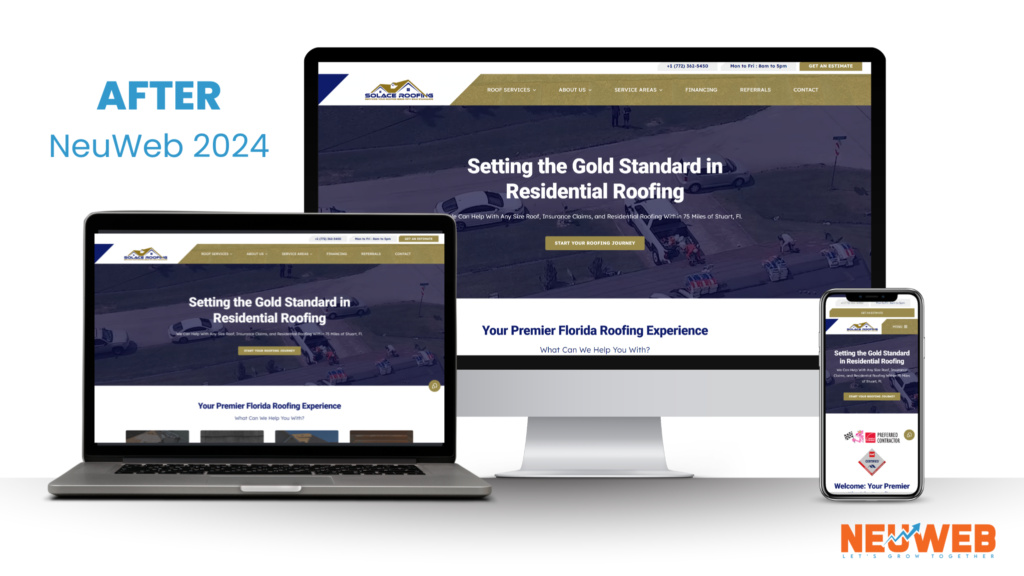 2024 Roofing Web Design